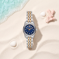 Montre Michael Kors Petite Lexington Blue 26 mm, cadran bleu profond nacré – TIJD&CO